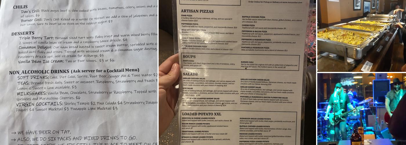 MEZZOS Menu