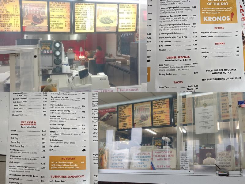 Vienna Hot Dogs & Snacks Menu