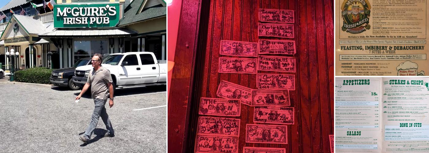 McGuire's Irish Pub of Destin Menu