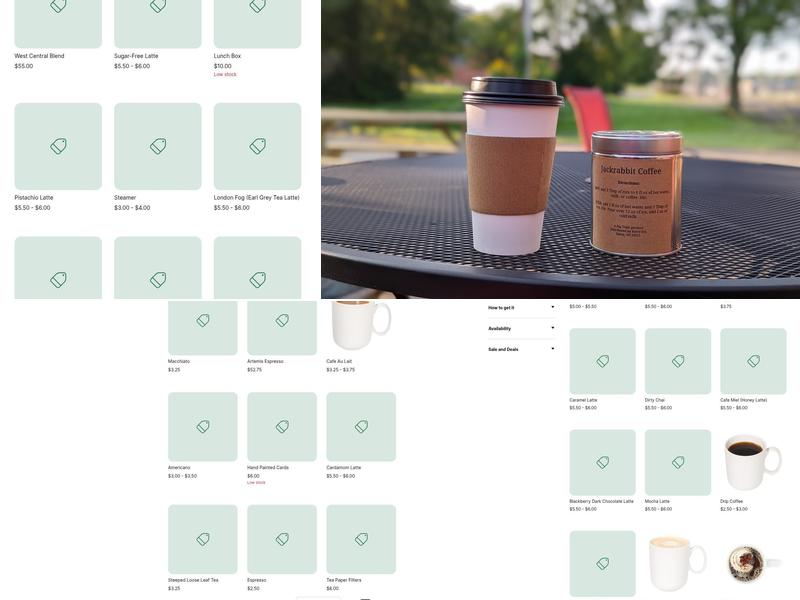 Jackrabbit Coffee Menu