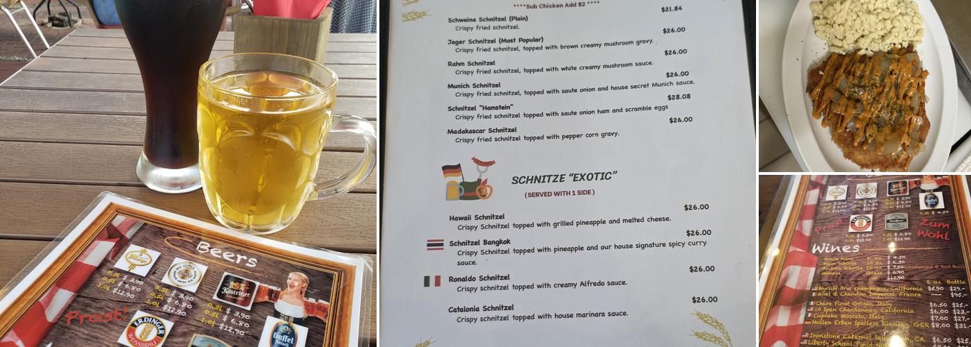 Schnitzel & More Menu