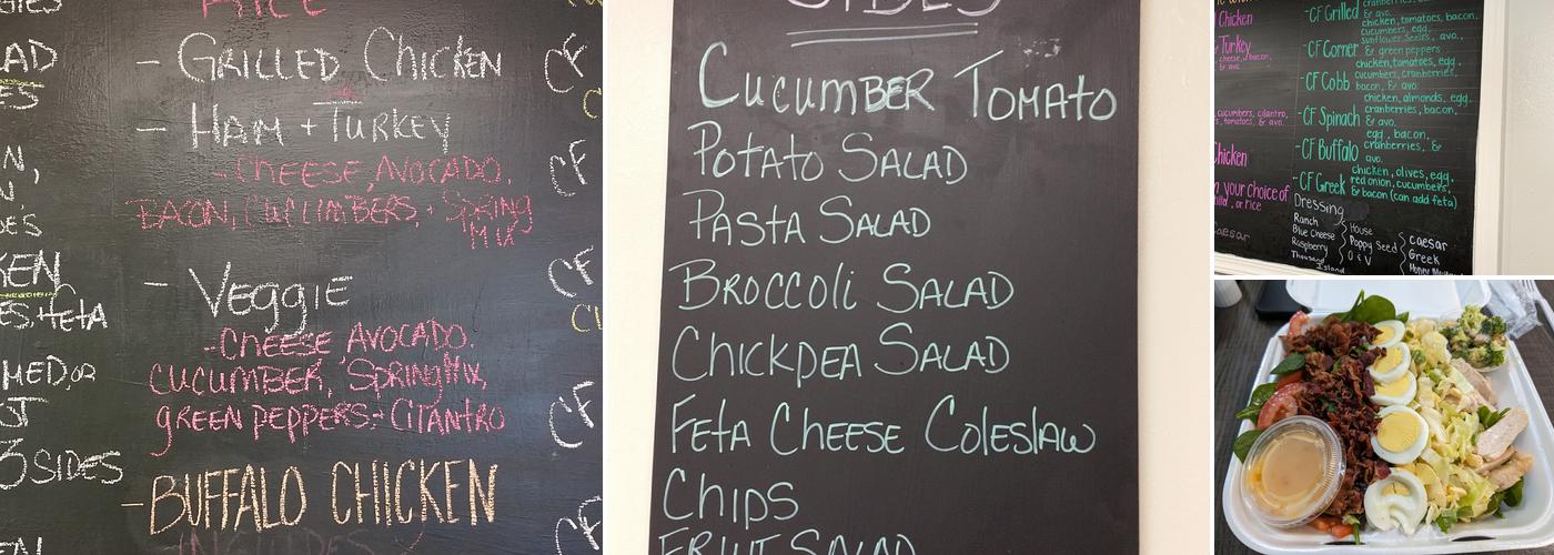 Corner Cafe Menu