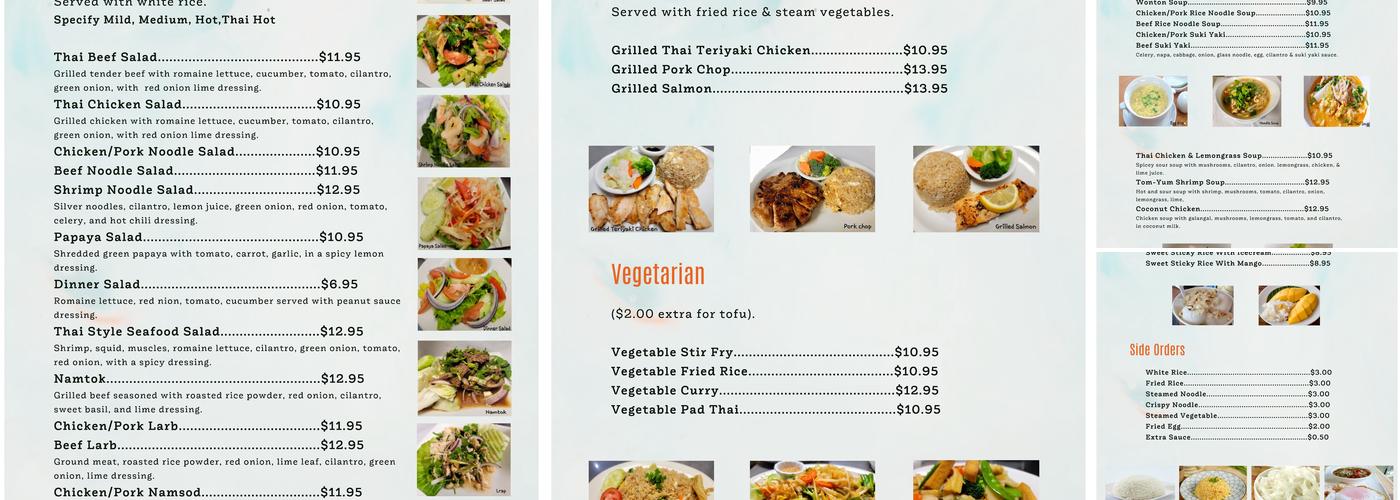 Racetrack Cafe Menu