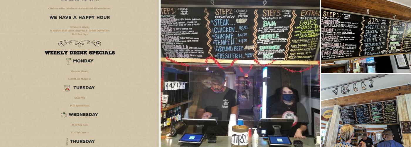 Burrito del Sol- Destin Menu