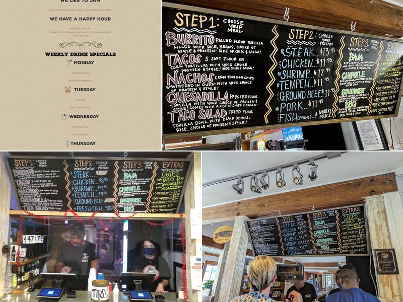 Burrito del Sol- Destin Menu