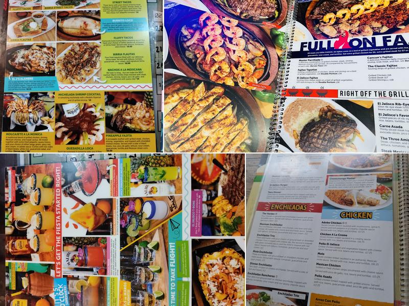 El Jalisco Destin Menu