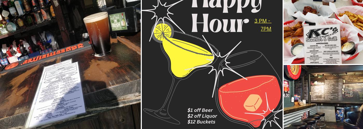 KC's Sandbar & Grill Menu