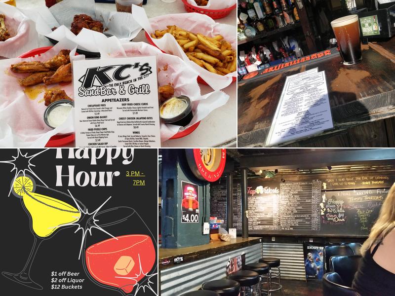 KC's Sandbar & Grill Menu
