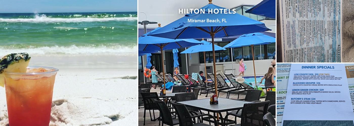 Barefoot's Beachside Bar & Grill Menu