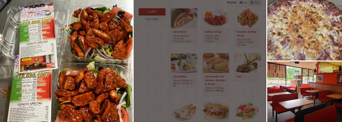 Giovanni's Pizza Menu