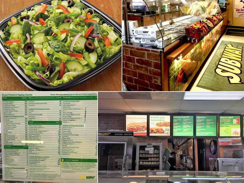Subway Menu