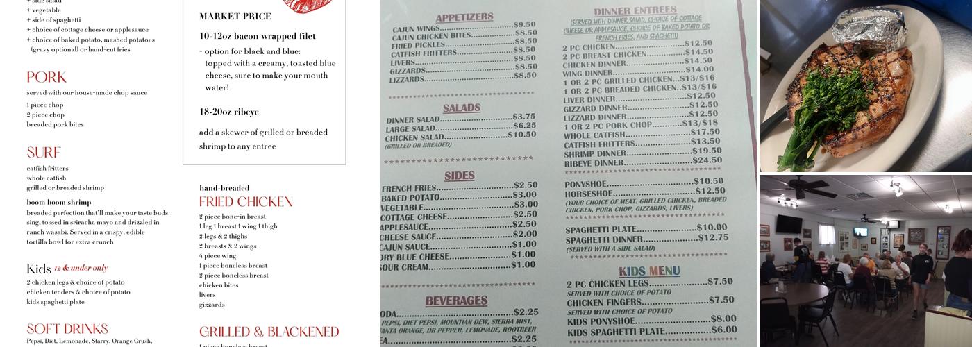 Mick and Mary's Inc. Menu
