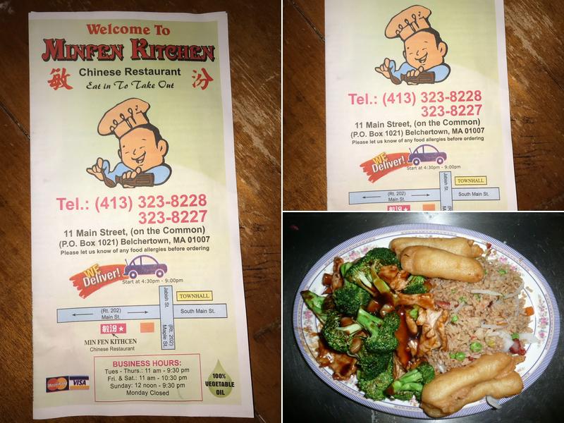 Min Fen Kitchen 11 Main St, Belchertown