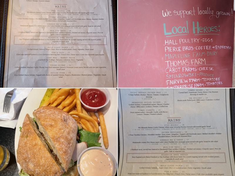 BridgeSide Grille Menu