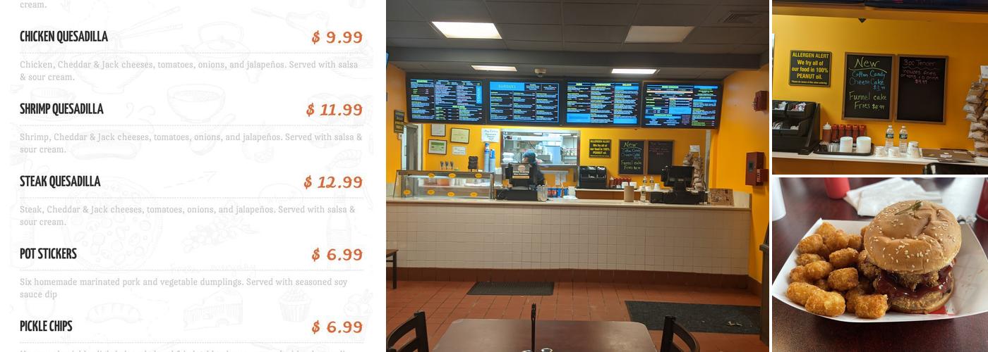 Sookie's Burgers and Fried Chicken Menu