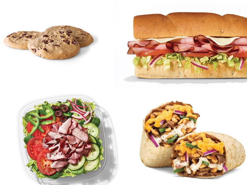 Subway Menu
