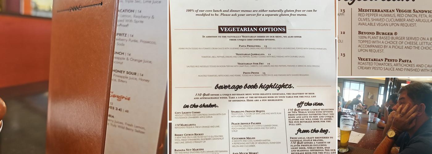 110 Grill Berlin Menu