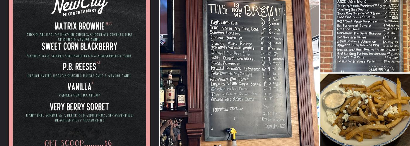 The Rail Trail Flatbread Co. Menu