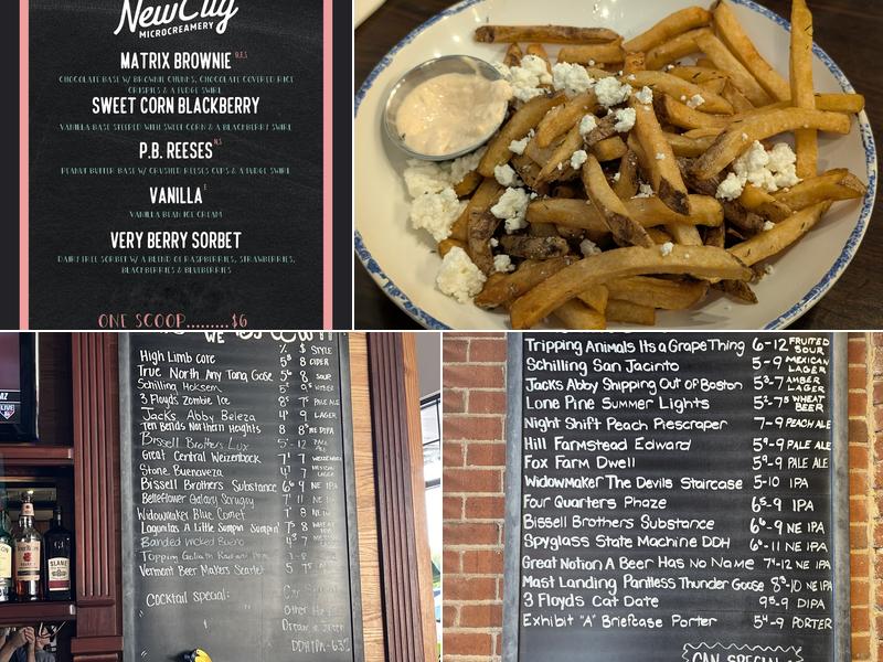 The Rail Trail Flatbread Co. Menu