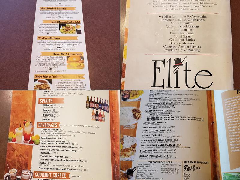 Windmill Grill Menu