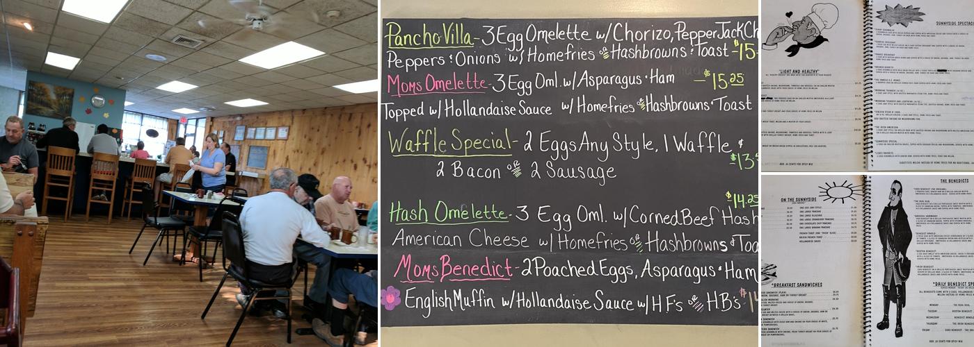 Sunny Side Cafe Menu