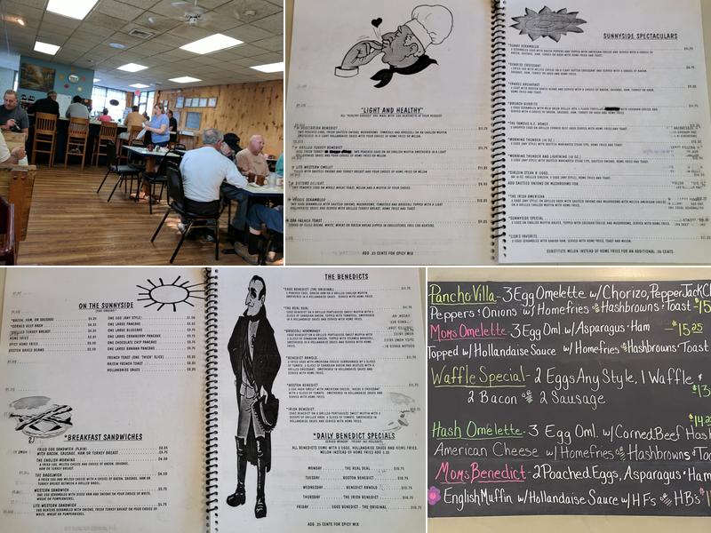 Sunny Side Cafe Menu