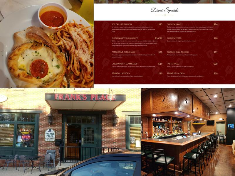 Frank's Place Menu