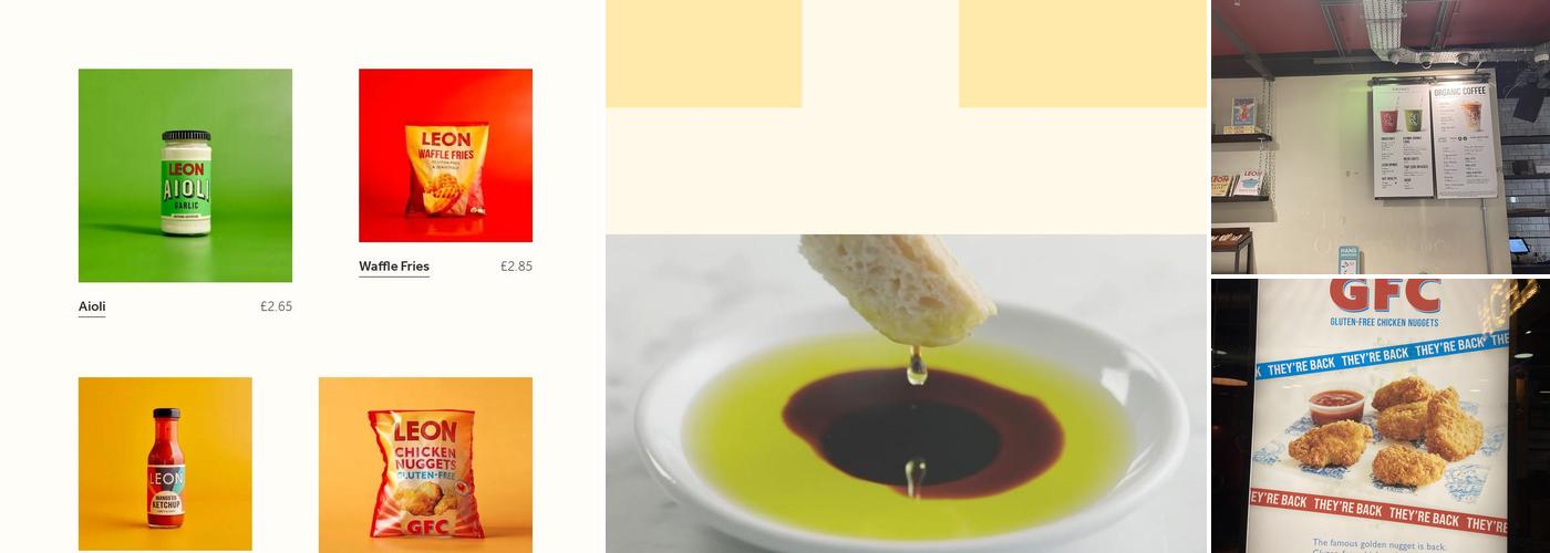 LEON Cabot Square (Canary Wharf) Menu