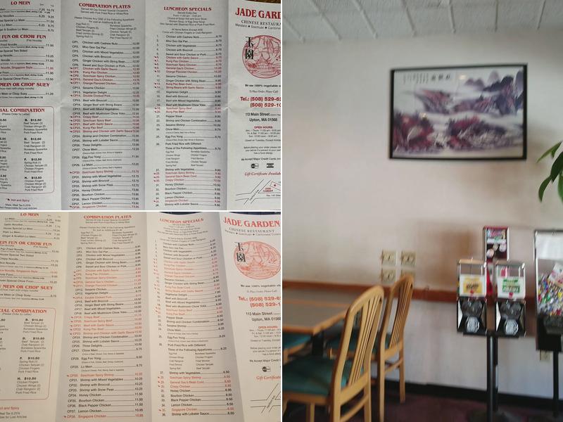 Jade Garden Menu