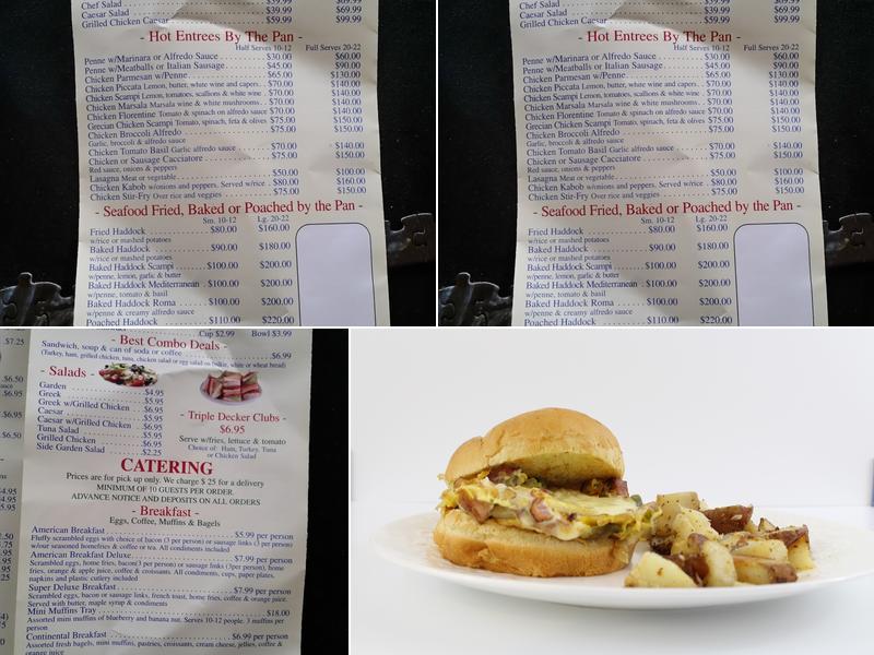 Cranberries Restaurant Menu