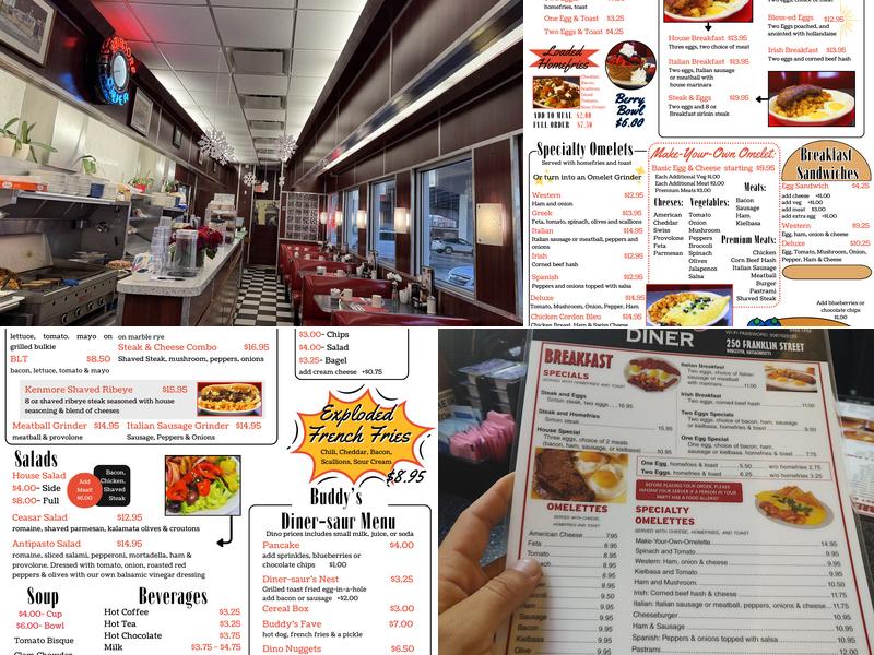 Kenmore Diner Menu