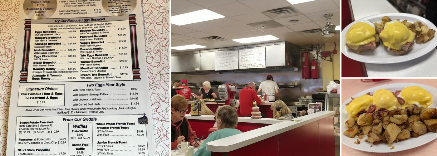 Dream Diner Menu