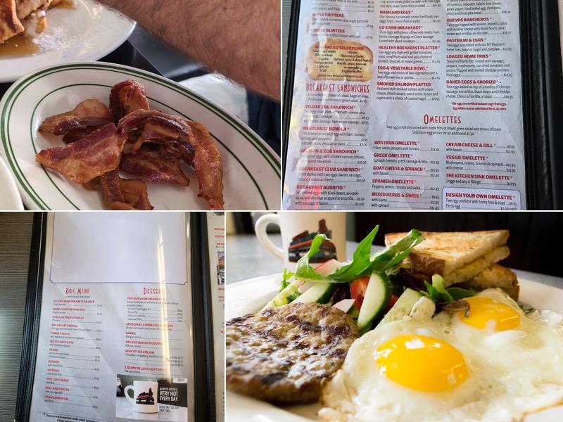 Deluxe Town Diner Menu