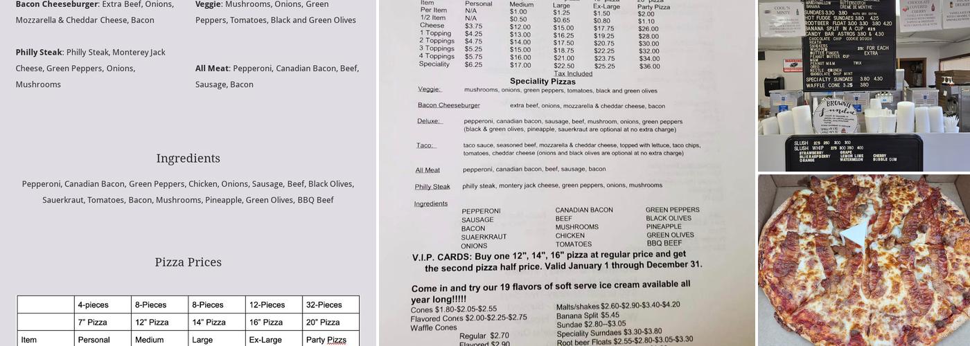 T&L's Pizza Plus Menu