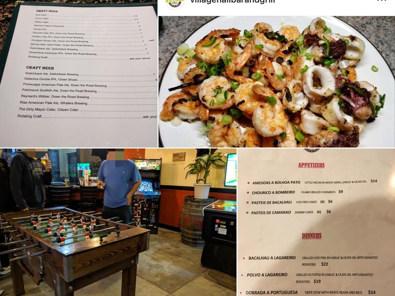 Village Bar & Grill Menu