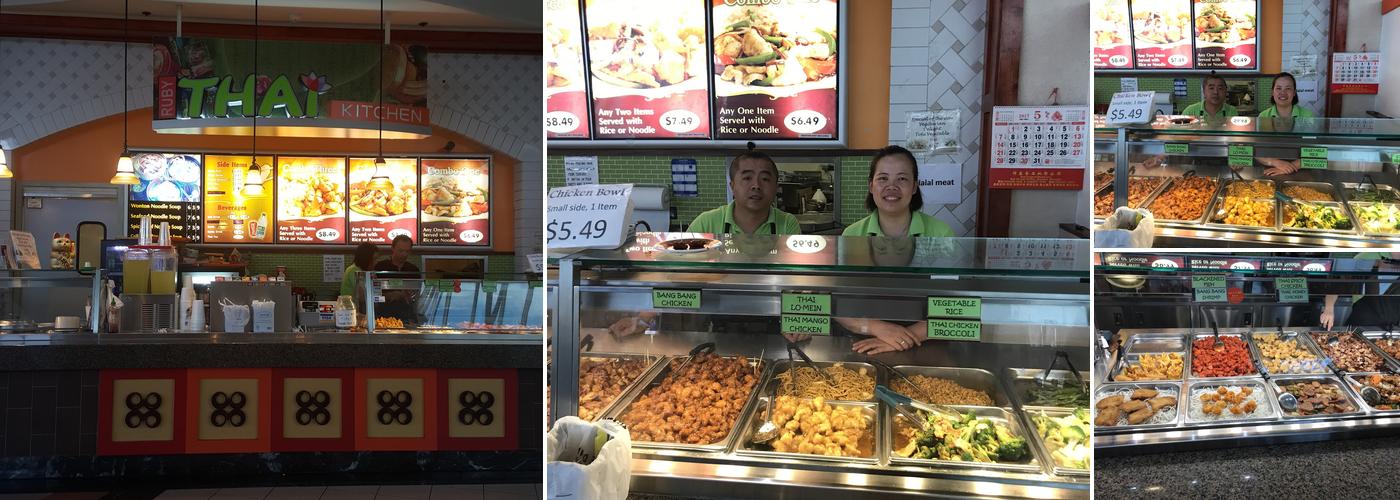 Ruby Thai Kitchen Menu