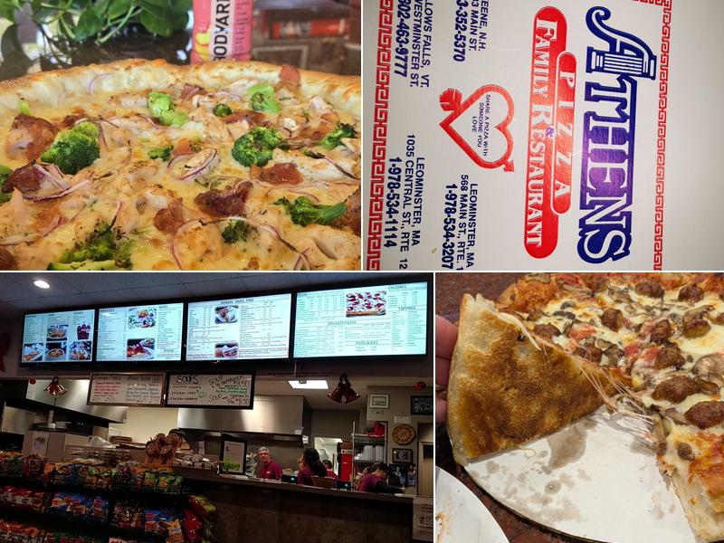 Athens Pizza & Family Restaurant Menu