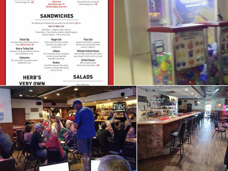 Herb N' Lou's Pizza Menu