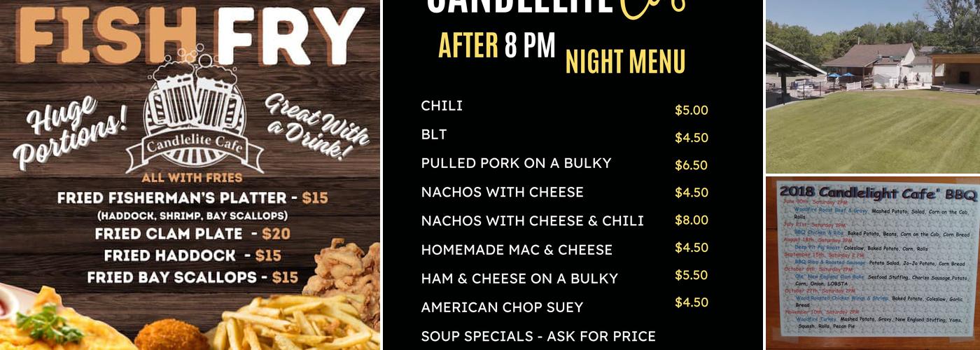Candlelite Cafe Menu