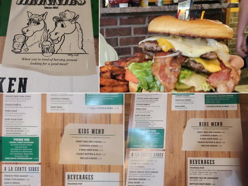 Heinnies Menu