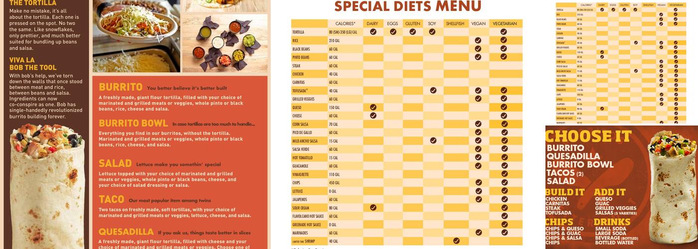 Pancheros Mexican Grill - North Liberty Menu