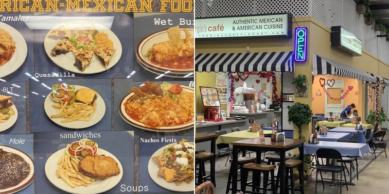 Sergio's Cafe Menu