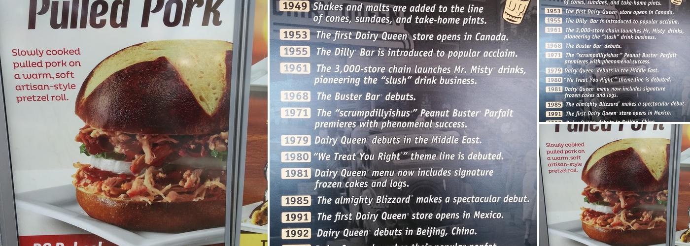 Dairy Queen Grill & Chill Menu