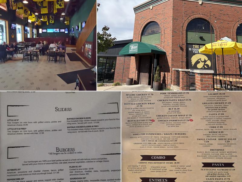 Vine Tavern & Eatery - Coralville Menu