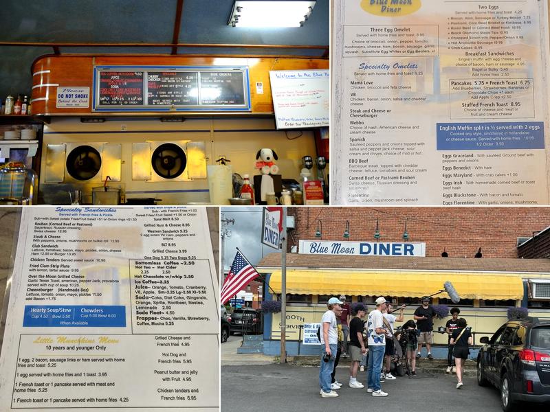 Blue Moon Diner Menu