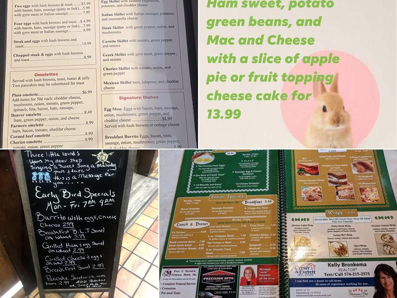 Maple Cafe Menu