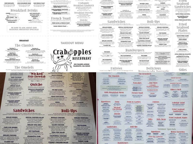 Crabapple's Menu