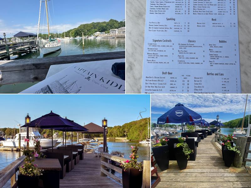 Captain Kidd Restaurant and Bar 77 Water St, Woods Hole