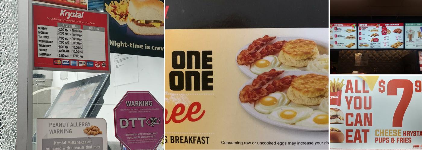 Krystal Menu
