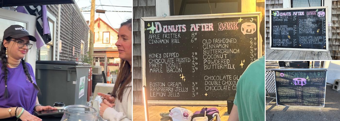 Back Door Donuts Menu